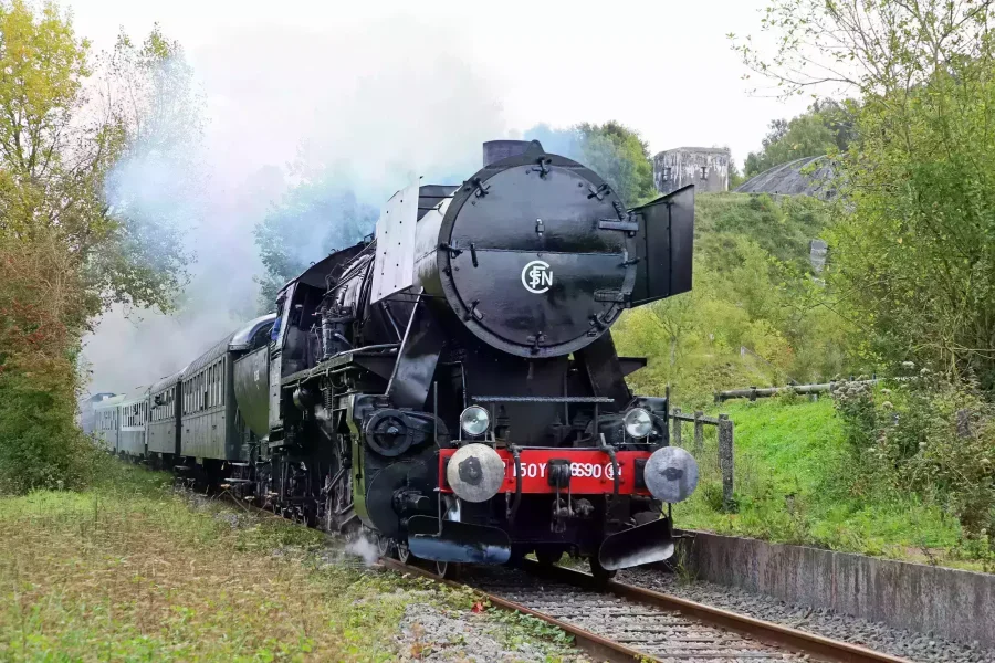 Reisen Sie mit dem historischen Zug zwischen Arques und Lumbres
